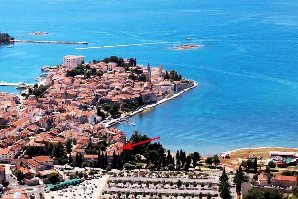 Vista Mare Apartman Пореч Экстерьер фото